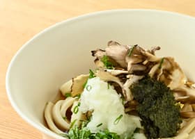 香ばし舞茸と大根おろしのぶっかけうどん ご膳